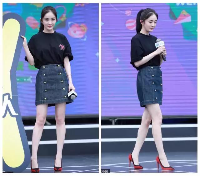 带货女王杨幂又出新花样了,杨幂私服带货