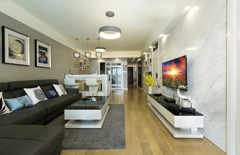 吧台做隔断属于鸡肋吗,吧台做入户隔断