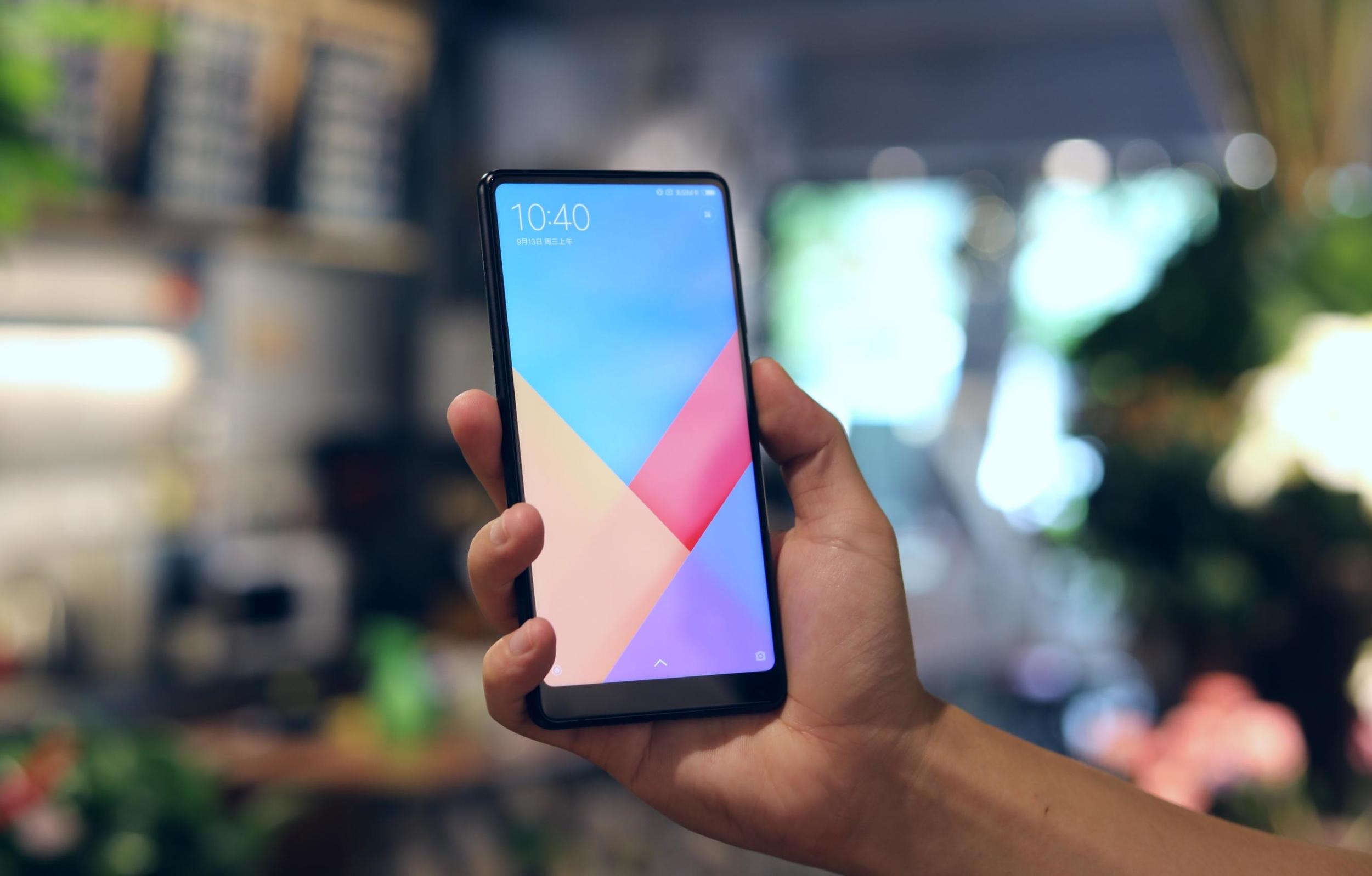 小米mix屏幕对比小米mix2,小米mix和小米mix2对比