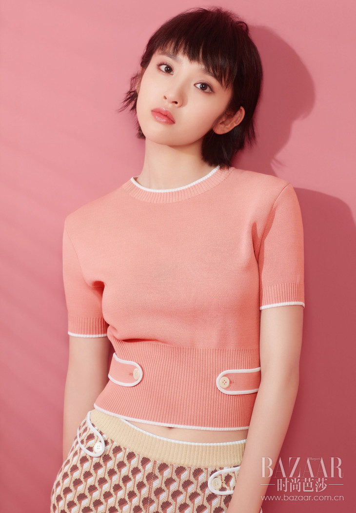 唐艺昕有刘海的短发,唐艺昕短发造型get