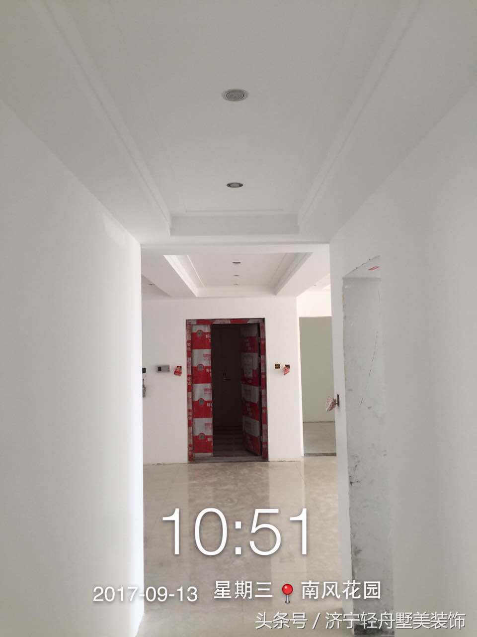 济宁市南风花园效果图,济宁冠亚星城入户花园装修效果图