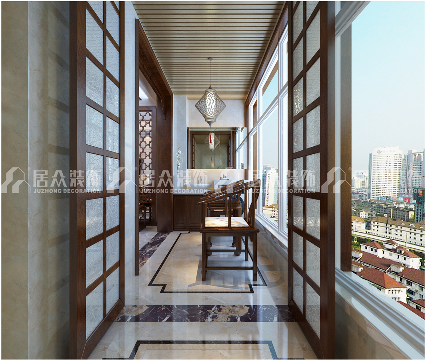 太原龙湖天钜108装修效果,龙湖丽景装修风格