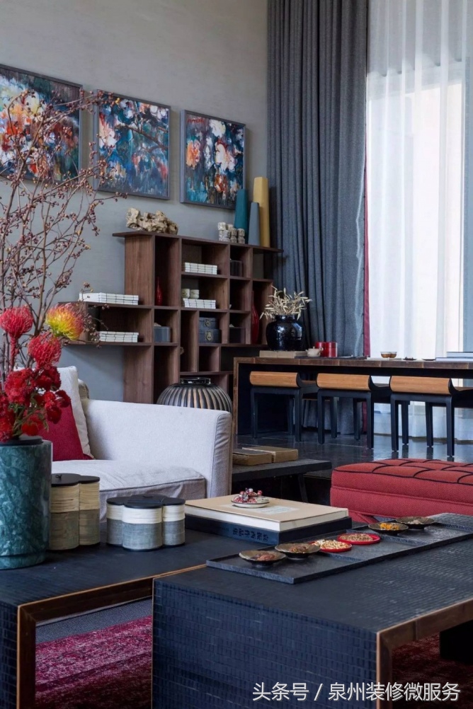 在泉州,如果有这么一个中国风装修的家,足够给你带来惊艳!
