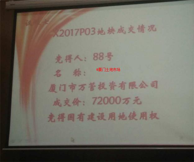 厦门7幅地土拍结果出炉！揽金77.7亿，最高楼面价33692元/㎡！