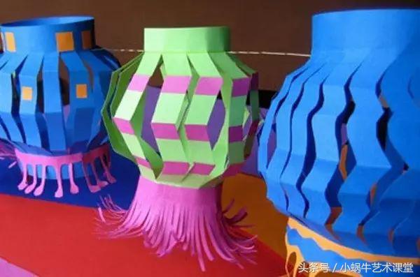 中秋节最好看的手工灯笼制作方法,中秋节灯笼制作手工圆灯笼