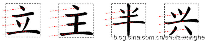 楷书的结构规律和原理,写好楷书的八个技巧