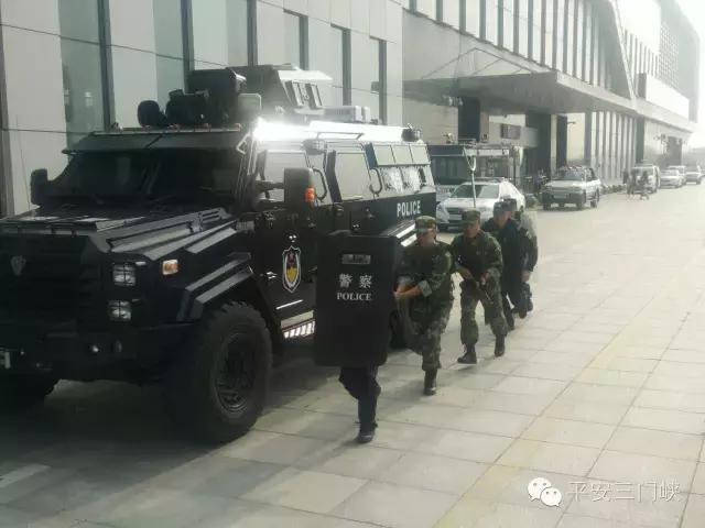 公安边防机动特警作战演练,巡特警大队积极备战全市拉动演练