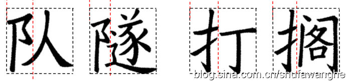 楷书的结构规律和原理,写好楷书的八个技巧