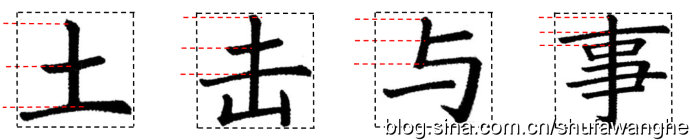 楷书的结构规律和原理,写好楷书的八个技巧