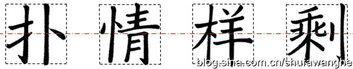 楷书的结构规律和原理,写好楷书的八个技巧
