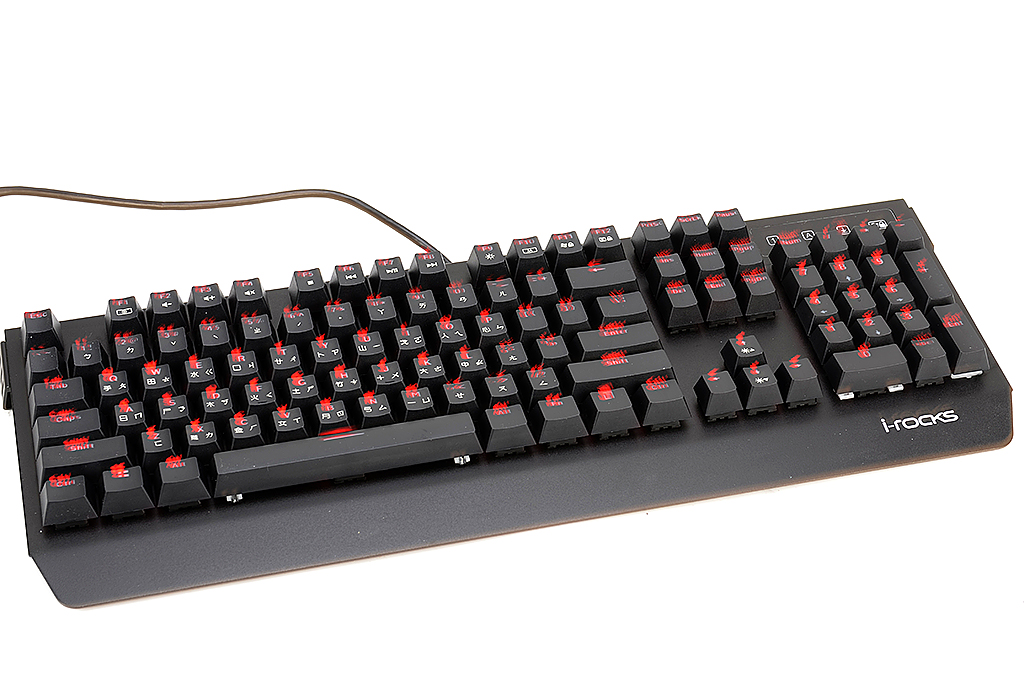 文本直送科技新闻:i-rocks艾芮克K60M金属机械式键盘动手玩