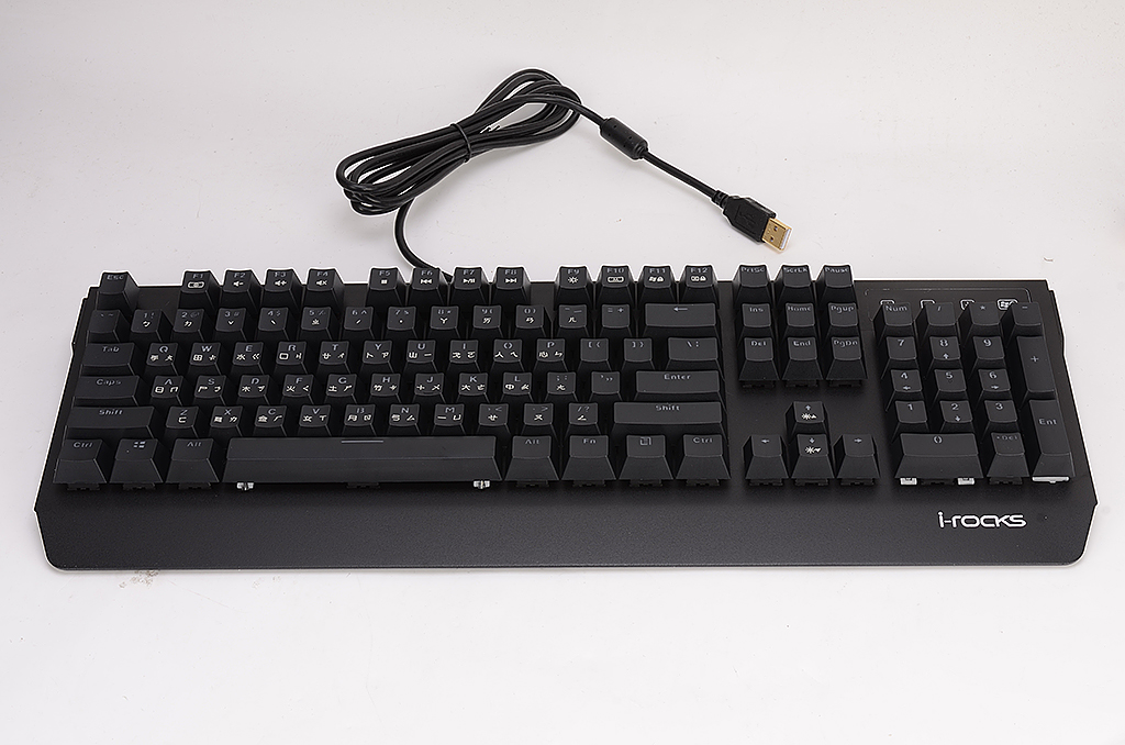 文本直送科技新闻:i-rocks艾芮克K60M金属机械式键盘动手玩