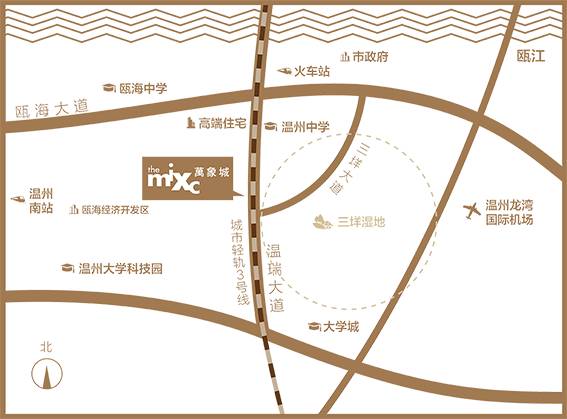 华润置地温州万象天地,华润置地在温州的地位