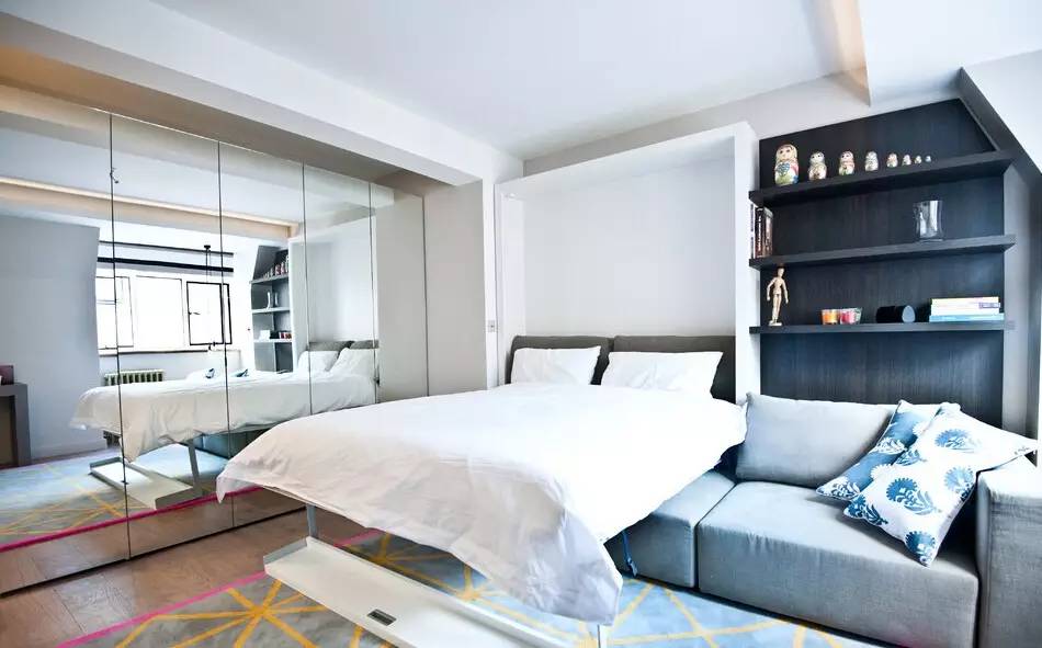 看到这么多的隐形床,头一次知道原来隐形床还可以这样设计