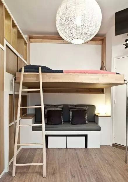 看到这么多的隐形床,头一次知道原来隐形床还可以这样设计