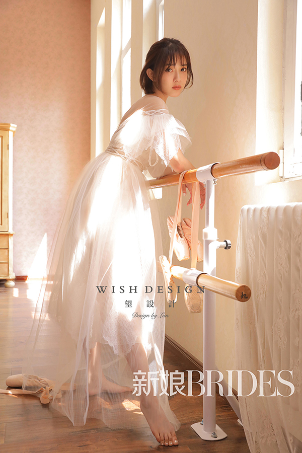 仙到飞起的婚鞋,法式小众轻奢婚纱