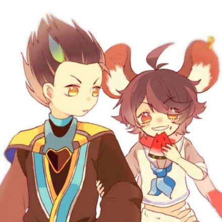 王者荣耀后羿与嫦娥情侣头像,王者荣耀情侣蔡文姬头像高清