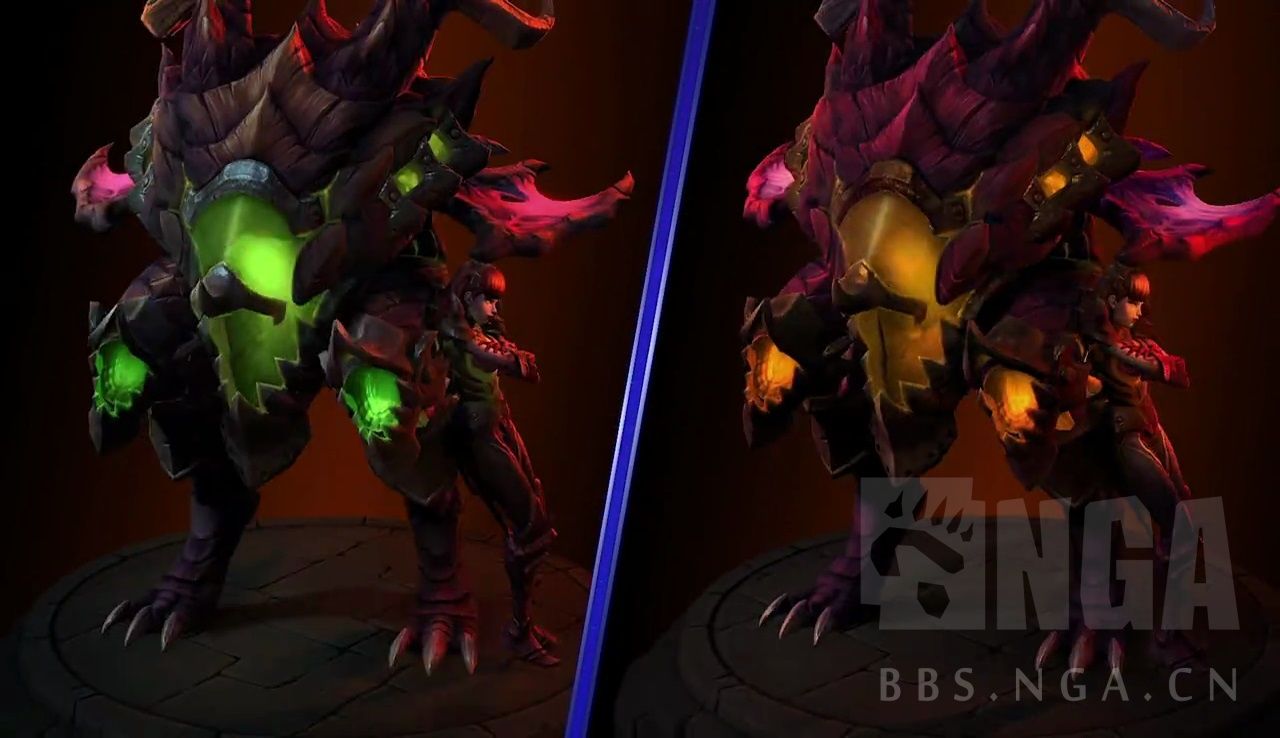 风暴英雄7月新英雄,风暴英雄死亡之翼全皮肤预览图片