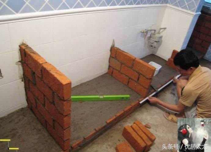 老家厨房柴火灶台,农村砖砌厨房灶台设计步骤和过程