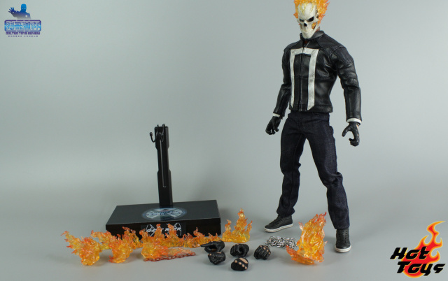 hottoys恶灵骑士灵魂战车,恶灵骑士神盾特工局特效