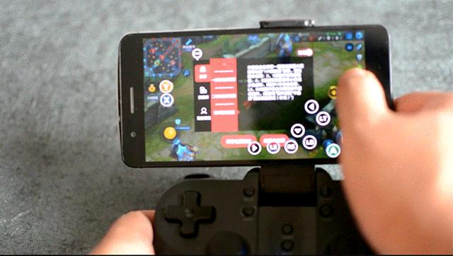 北通p1手柄测试,王者荣耀双按键手柄一键连招神器