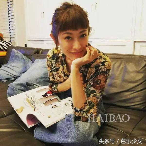 滨崎步短发巅峰时期,44岁的滨崎步