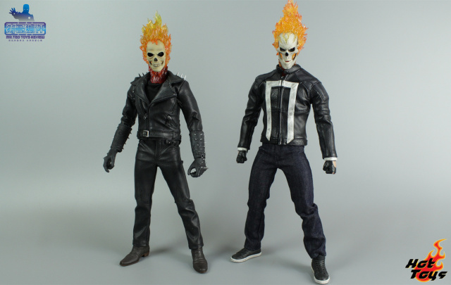 hottoys恶灵骑士灵魂战车,恶灵骑士神盾特工局特效