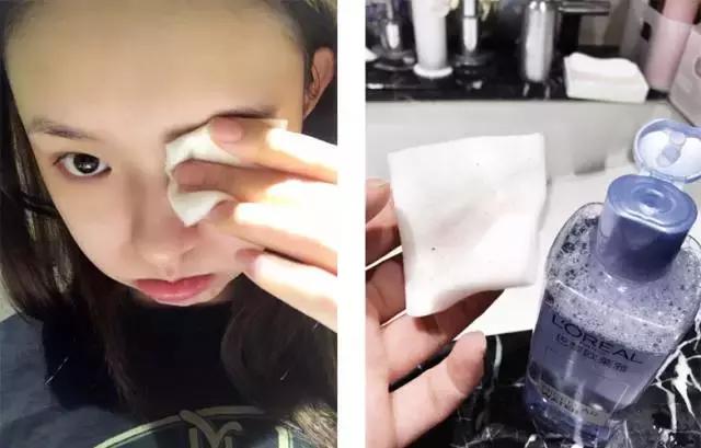 林允卸妆喝美白饮视频,林允推荐卸妆