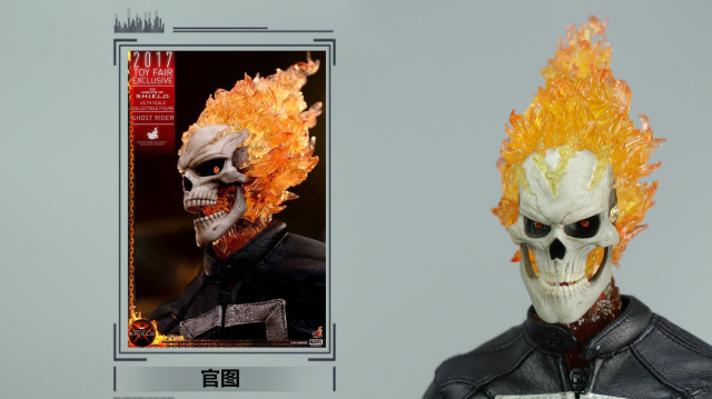 hottoys恶灵骑士灵魂战车,恶灵骑士神盾特工局特效