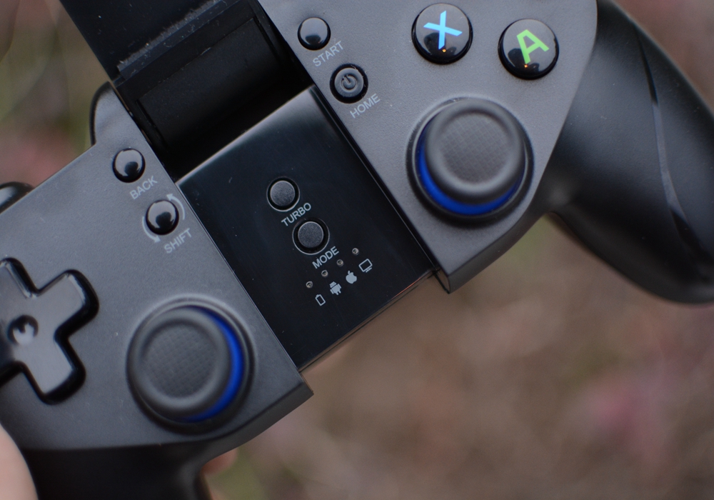 北通p1手柄测试,王者荣耀双按键手柄一键连招神器