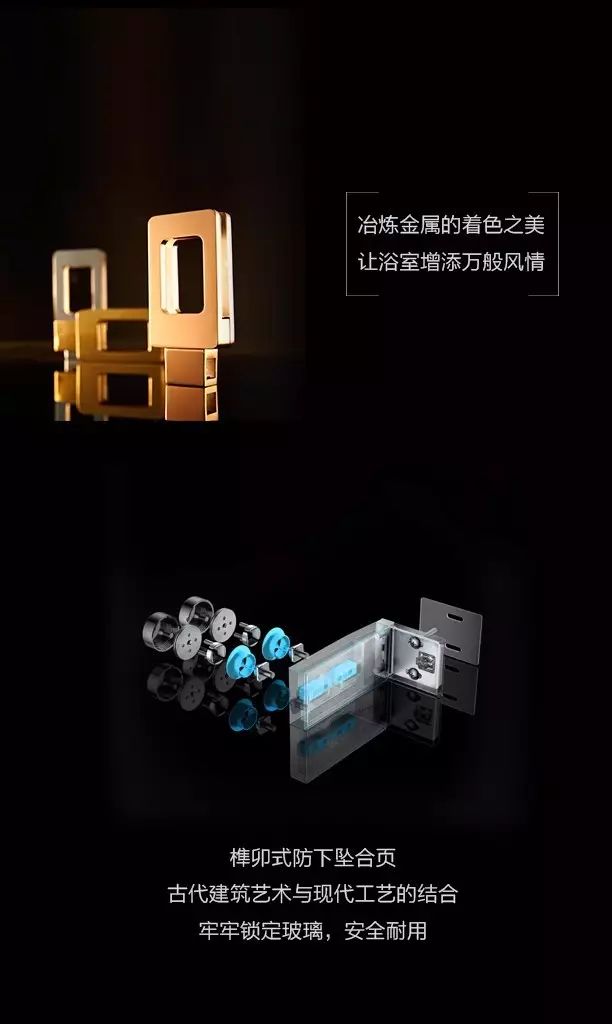 一体式淋浴房品牌,德立淋浴房轻定制系列