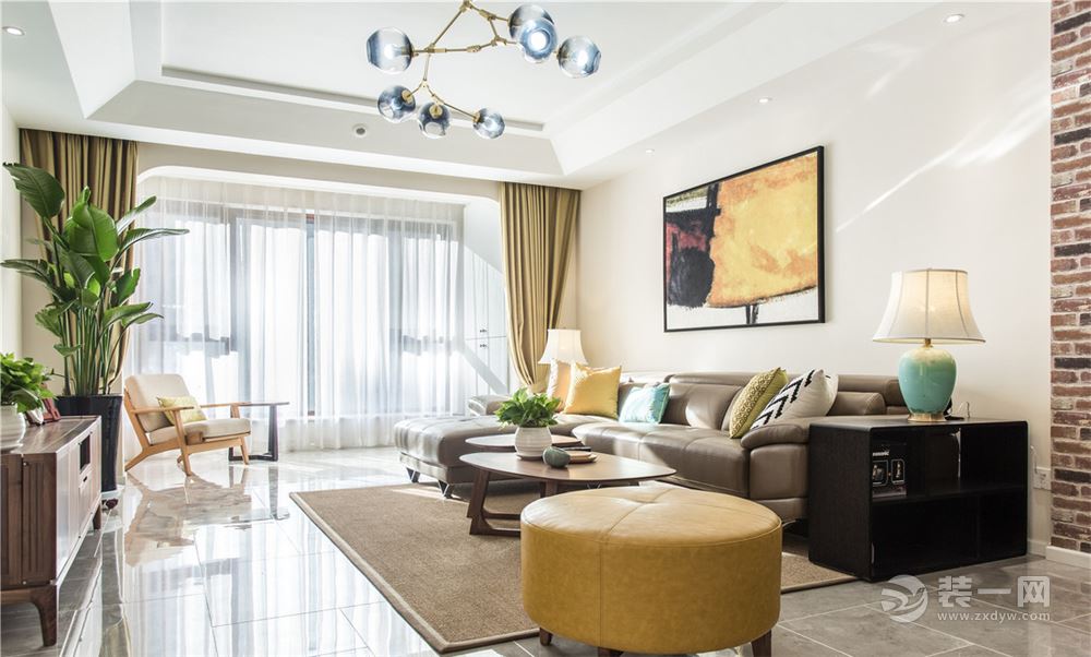 武汉融科天域170户型图,融科天域客厅装修