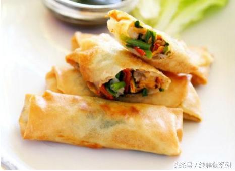 如何在家也能包出好看的春卷？超详细图解春卷包法！