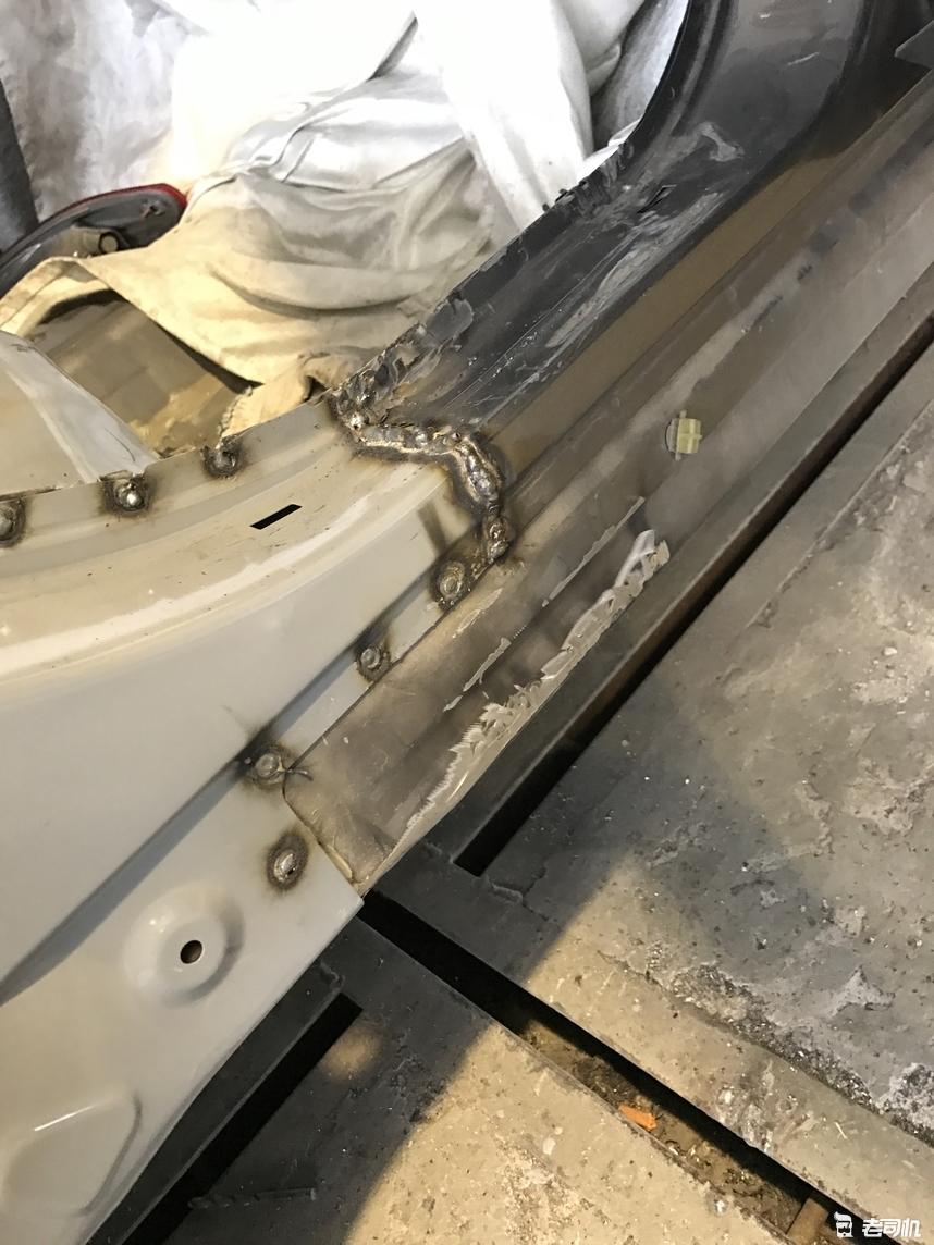 事故车钣金修复,事故车维修钣金全过程