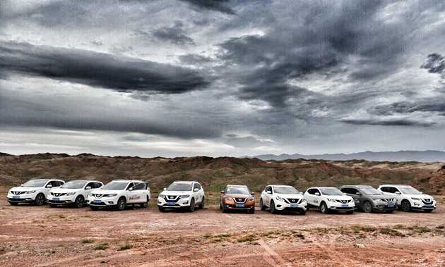 无挑战不英雄,东风日产suv全境挑战赛