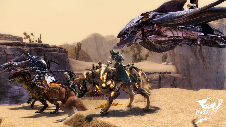 激战2漂流雪境全地图,激战2甘达拉战区地图