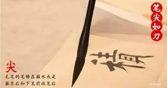 如何挑选毛笔笔锋长短,怎样挑选书法毛笔