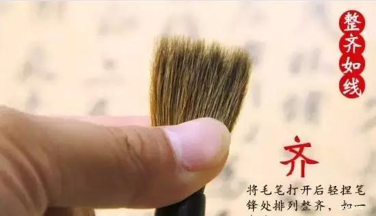 如何挑选毛笔笔锋长短,怎样挑选书法毛笔