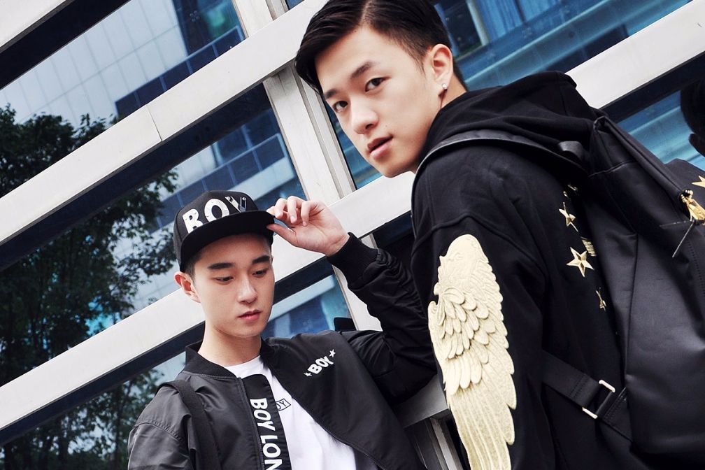 重庆潮流穿搭街拍男生,重庆时尚街拍冬季