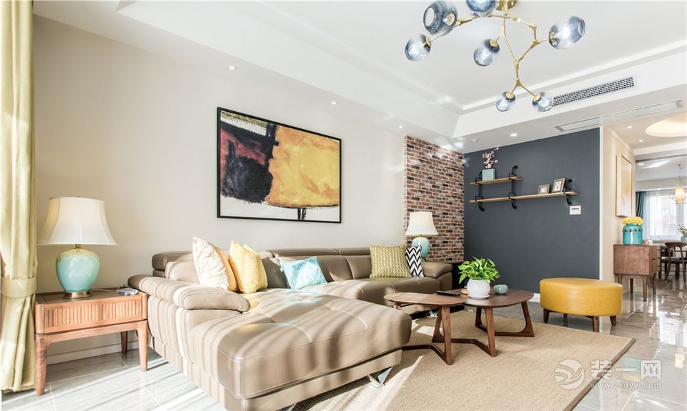 武汉融科天域170户型图,融科天域客厅装修