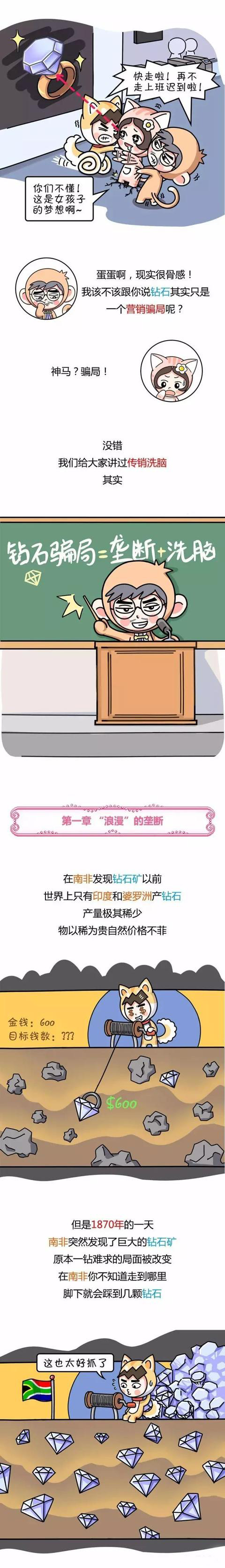 钻石=*局骗**?1万克拉5毛都不值,非洲遍地是这破石头~