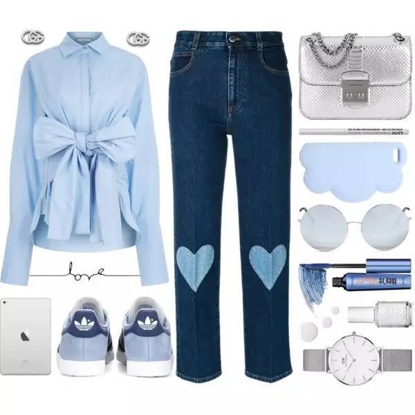 20岁小个子女生衣服全套搭配,100元小个子女生穿搭