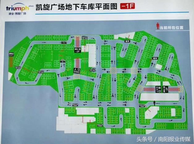 傻吗？建业凯旋广场设1200个地下车位让顾客停车而不租地皮办超市