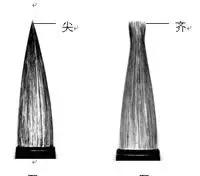 如何挑选毛笔笔锋长短,怎样挑选书法毛笔