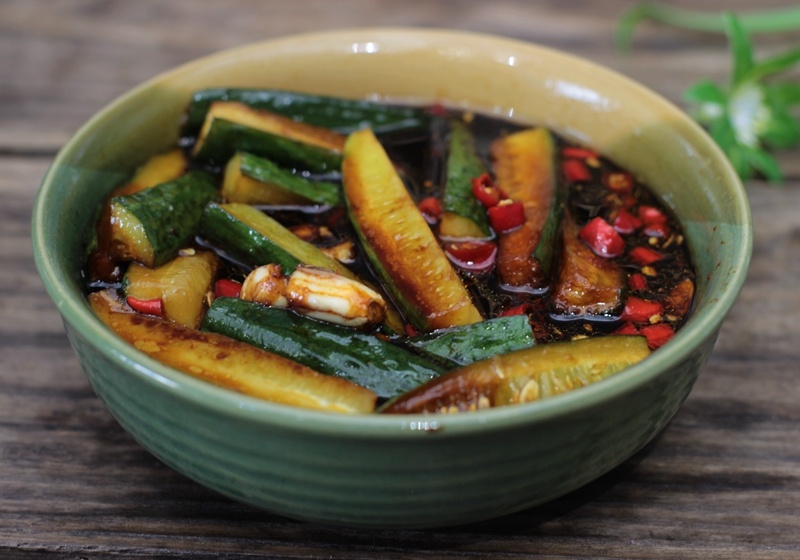 五星级酱黄瓜做法,10斤酱黄瓜绝密配方比例