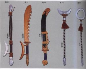 武术器械镗的技法有几种,武术兵器凤翅镏金镋