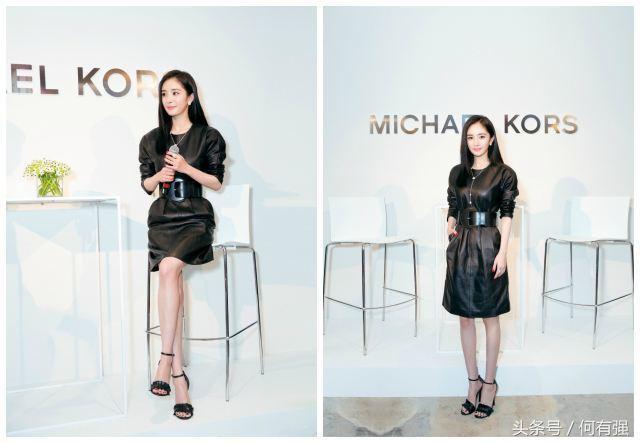 杨幂凭什么成为mk全球代言人 (杨幂同款绿色mk国内专柜多少钱)