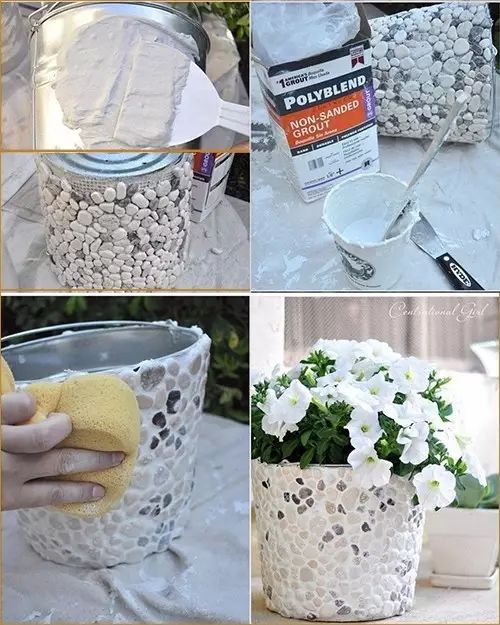 自制零成本花盆真好看,自制可爱的花盆大全