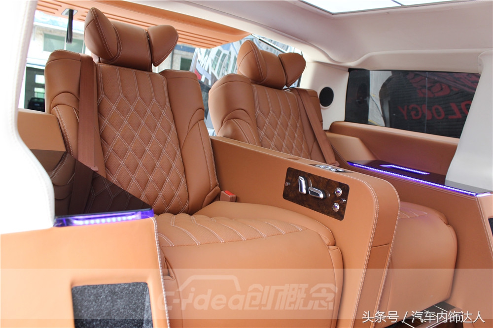 悍马h2改装led顶灯,悍马h2奢华改装内饰