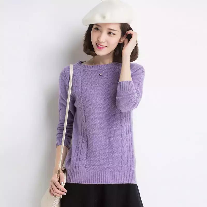 好看的羊毛衫日系,文艺mm穿搭女